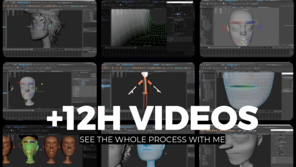 图片[5] 惊喜！原价650欧-网飞绑定师录制的Maya面部绑定 